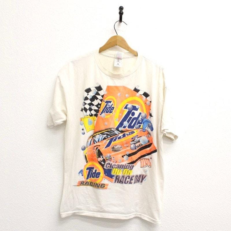 VINTAGE USA製 “Tide Racing Team” 企業ロゴ プリントTシャツ ホワイト サイズXL 美品 中古 4b000891 il_340x270.6452778134_a63w.jpg