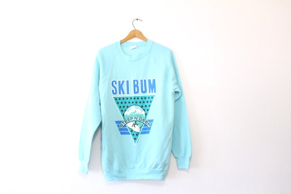 ski bum sweatshirt