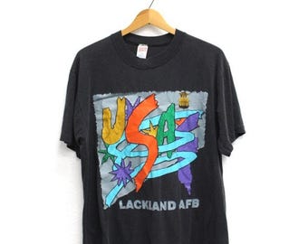Vintage Lackland Air Force Base USAF T Shirt Large