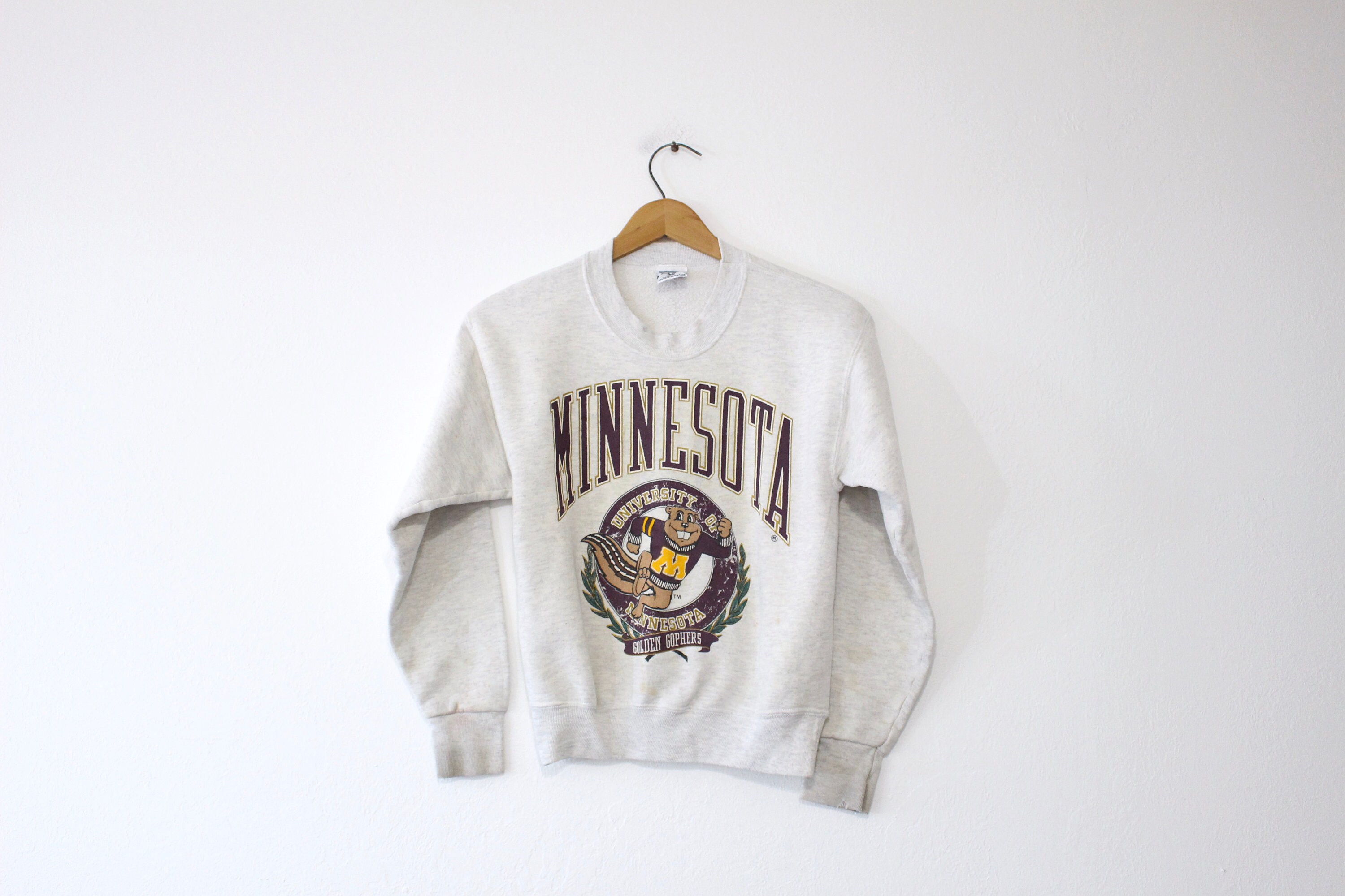 Minnesota Golden Gophers Hockey Tackle Twill Retro Script Hooded