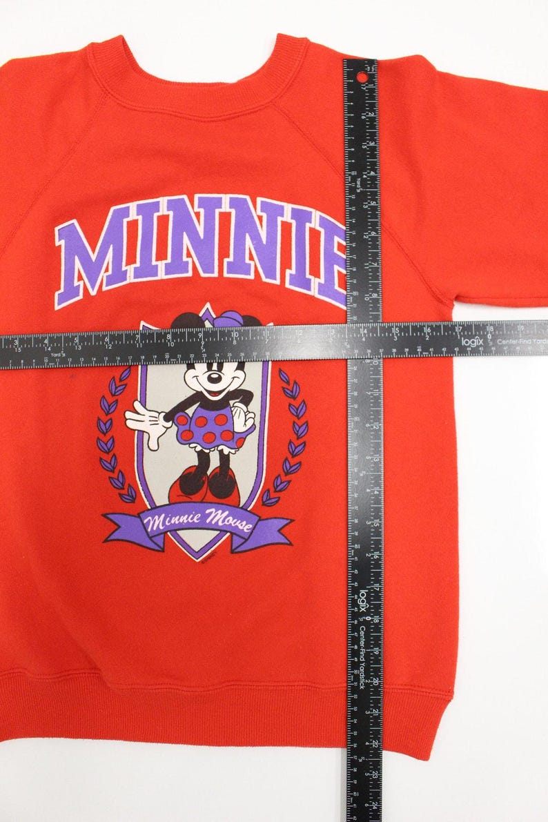 Vintage Kids Walt Disney World Minnie Mouse Sweatshirt Large image 6