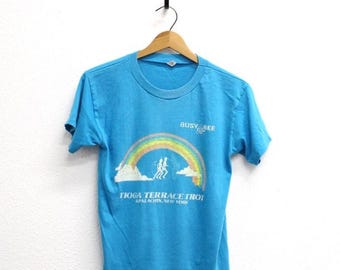 Vintage Tioga Terrace Trot Apalachin New York T Shirt Small