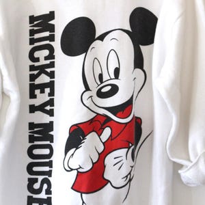 Vintage Walt Disney Mickey Mouse Sweatshirt Large image 2