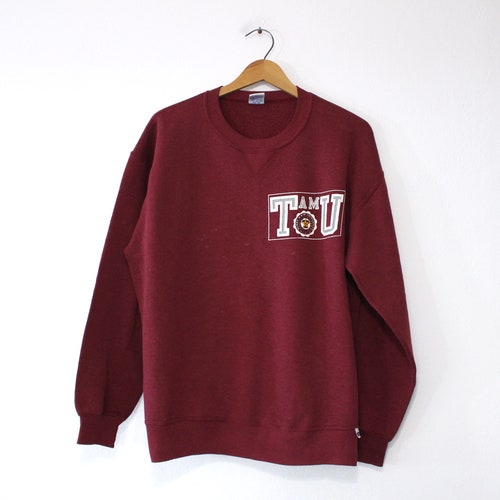 Texas A&M Aggies Quarter-zip Pullover Sweatshirt Aggie - Etsy