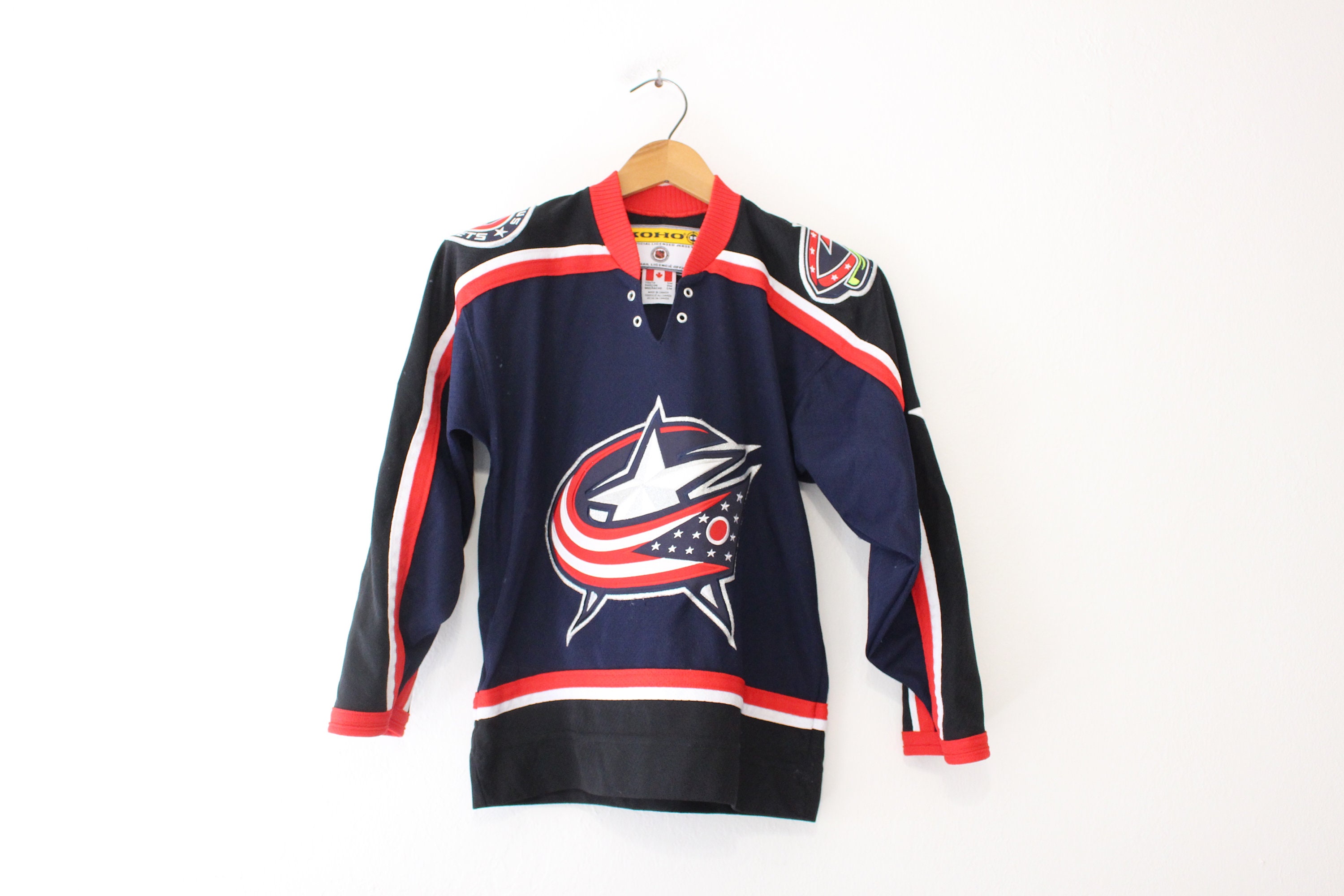 adidas Columbus Blue Jackets Jersey NHL Fan Apparel & Souvenirs for sale