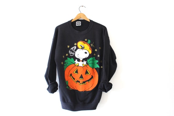 Vintage Snoopy Halloween Sweatshirt XL