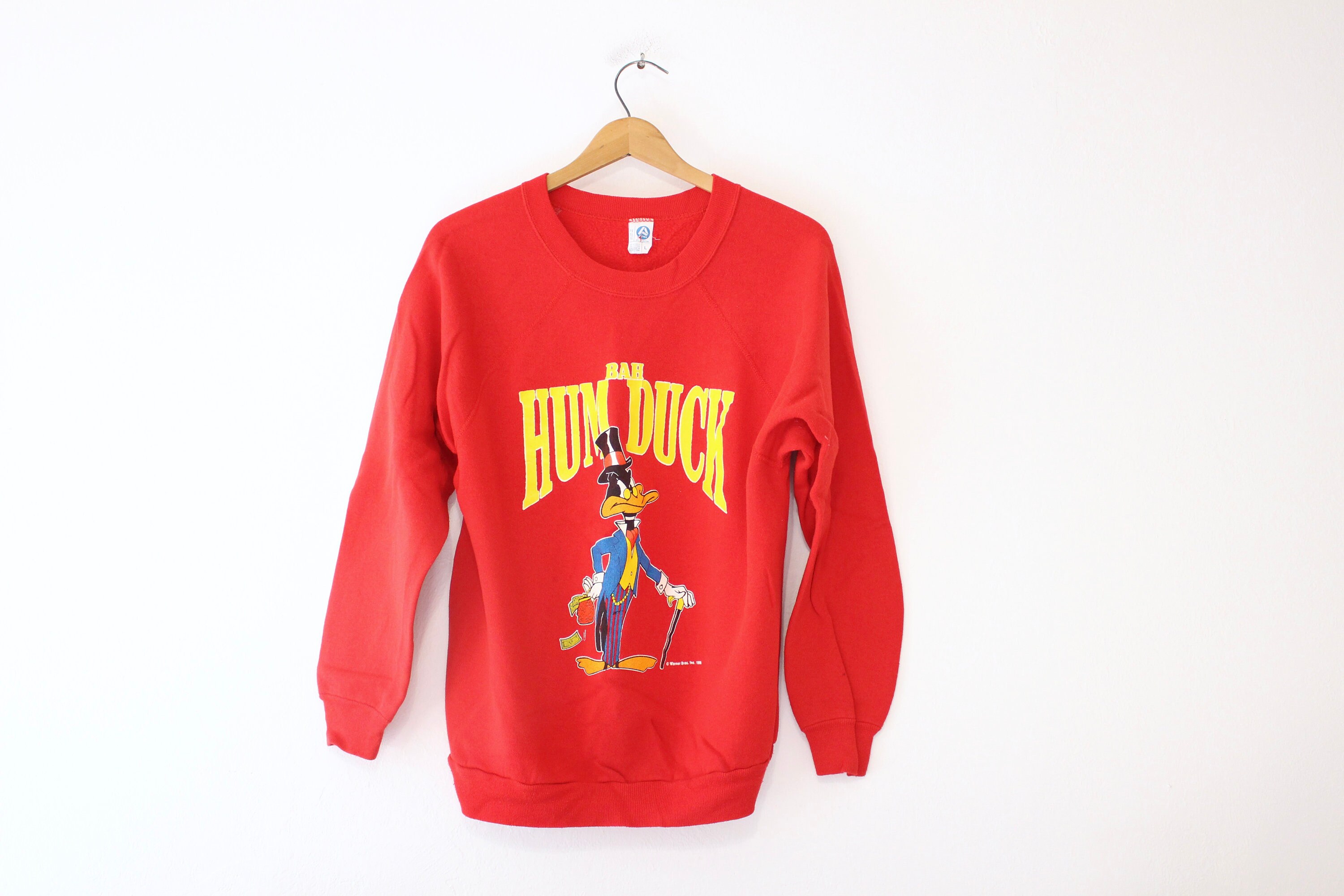 Vintage 90s Daffy Duck JC de Castelbajac Looney Tunes Ski Sweater