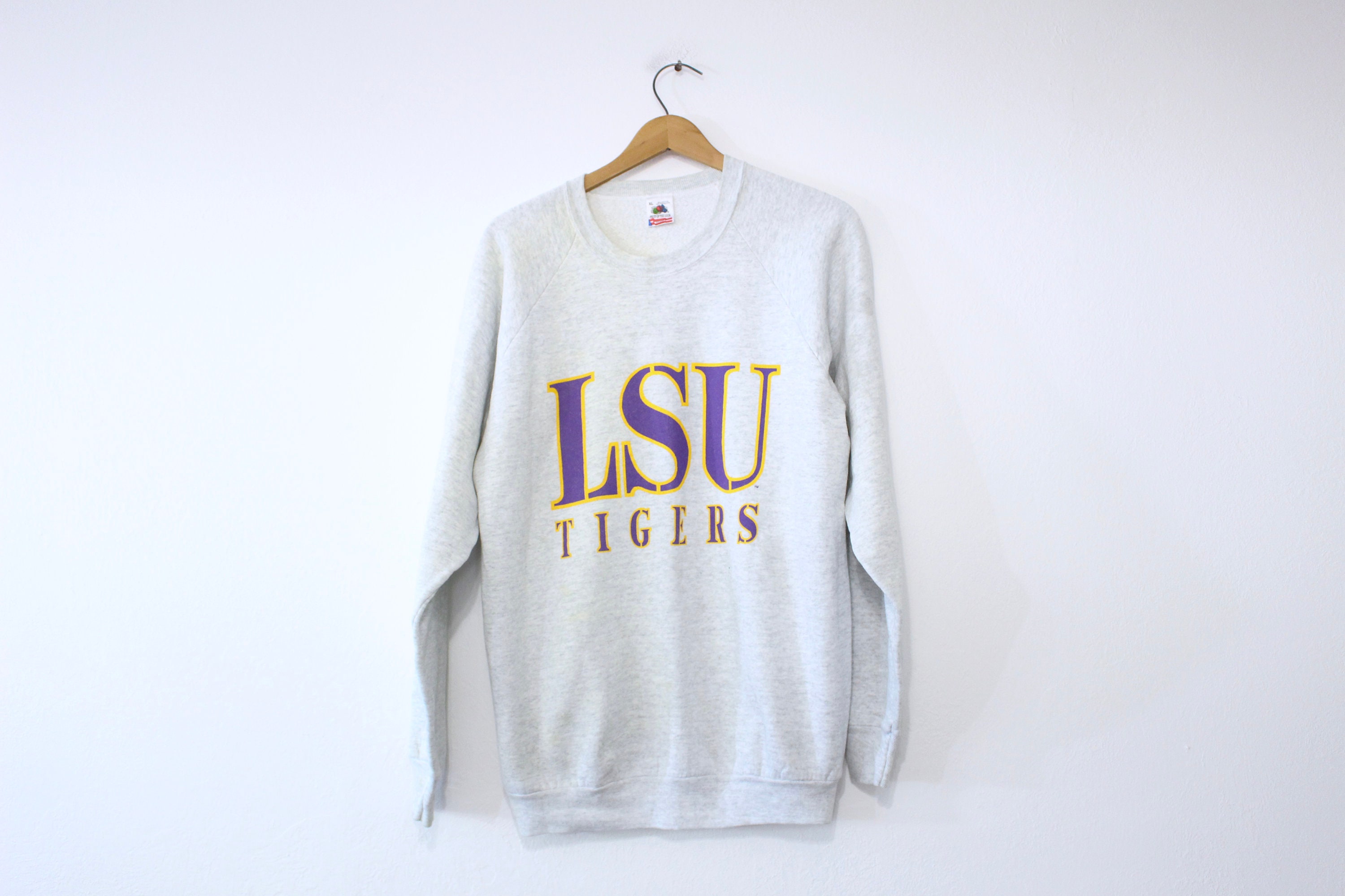 Vintage Louisiana State University LSU Tigers Sweatshirt XL Etsy