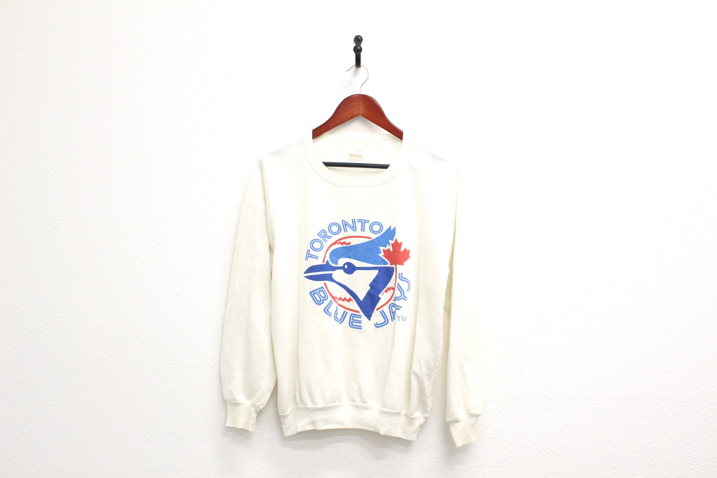 1987 Toronto Blue Jays Lightweight Sweatshirt – Red Vintage Co