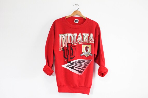 indiana university sweatshirt vintage