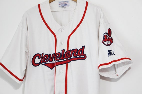 vintage cleveland indian jersey