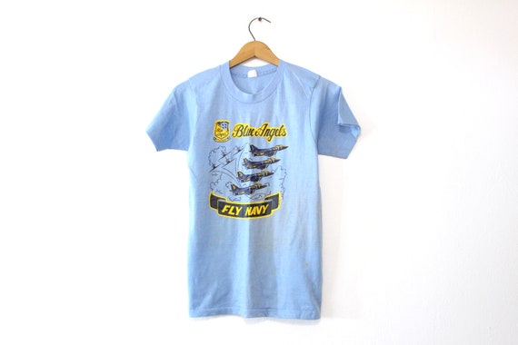 Vintage Blue Angels Fly Navy T Shirt Small - Etsy Ireland