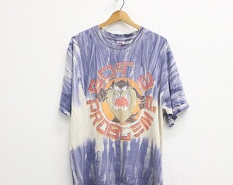 Vintage Looney Tunes Taz Got A Problem T Shirt XL