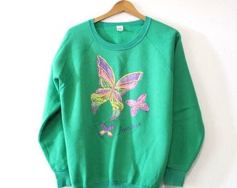 Sudadera vintage Precious Butterfly talla grande