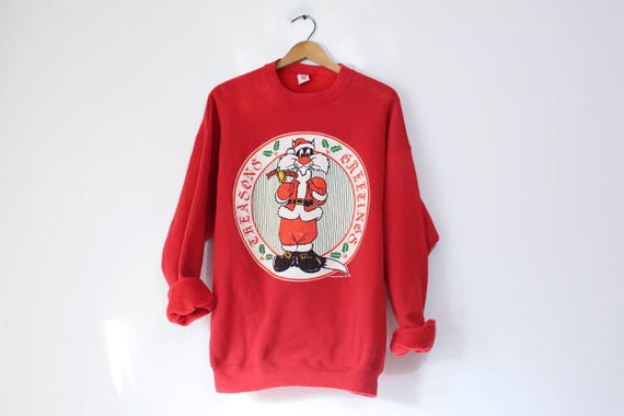 Vintage Looney Tunes Sylvester Holiday Christmas S