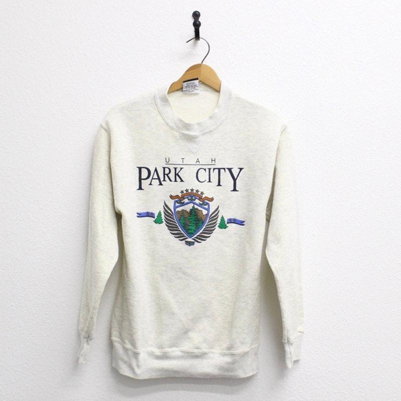 Vintage Park City Utah Sweatshirt Medium