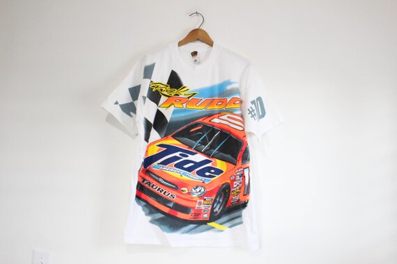 Vintage Tide Team Racing #10 Ricky Rudd Nascar T S