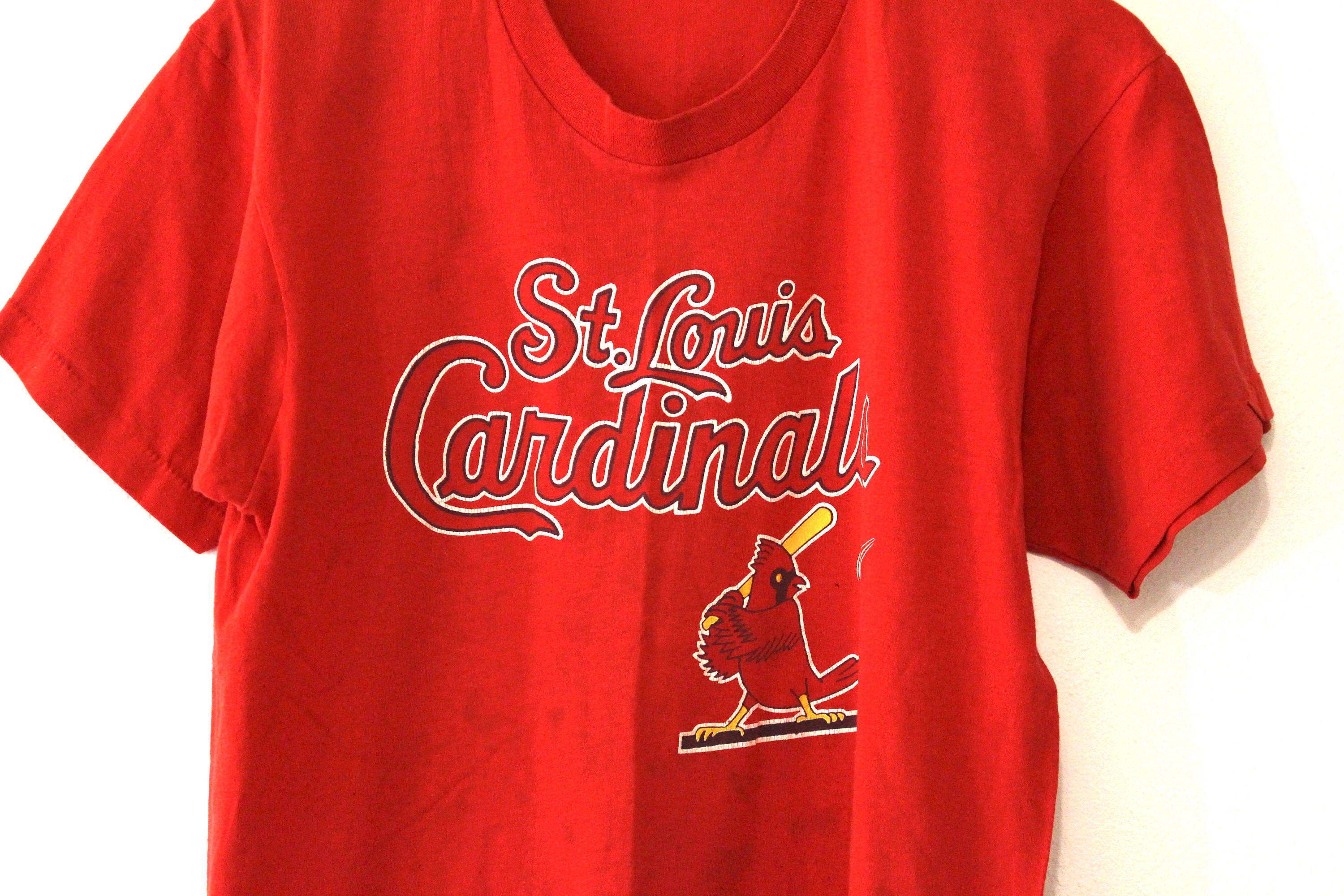 Vintage St Louis Cardinals Missouri Béisbol Camiseta grande Etsy