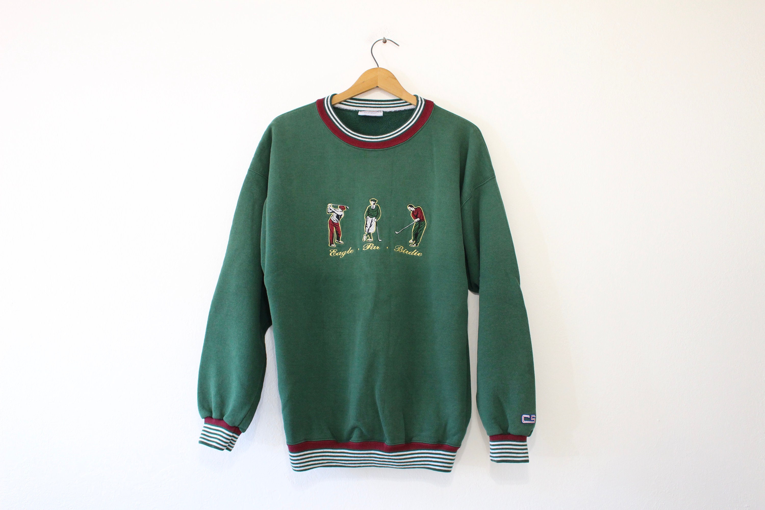 Golf Green Sweater - Etsy