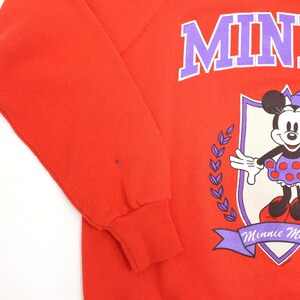 Vintage Kids Walt Disney World Minnie Mouse Sweatshirt Large image 3