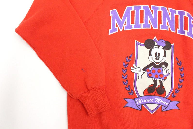 Vintage Kids Walt Disney World Minnie Mouse Sweatshirt Large image 3
