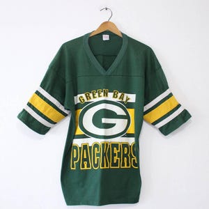 Vintage Green Bay Packers Football T Shirt Large
