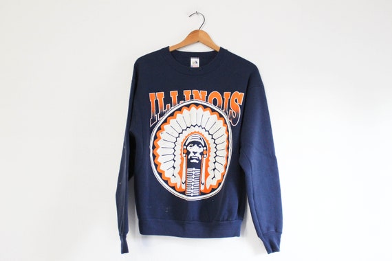 Vintage University of Illinois Fightin Illini Swea