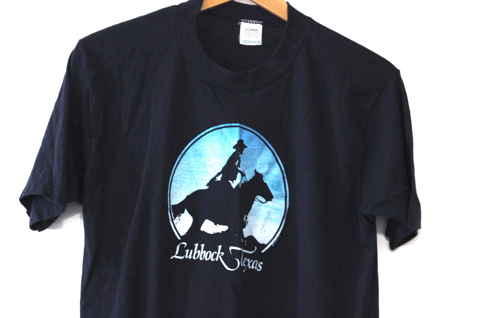 Vintage Lubbock Texas T Shirt XL Etsy