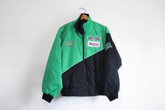 Vintage Quaker State Racing Jacket Steve Kinser Au
