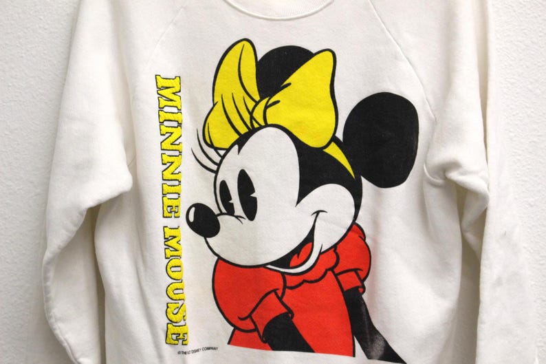 Sudadera vintage de Minnie Mouse grande imagen 2