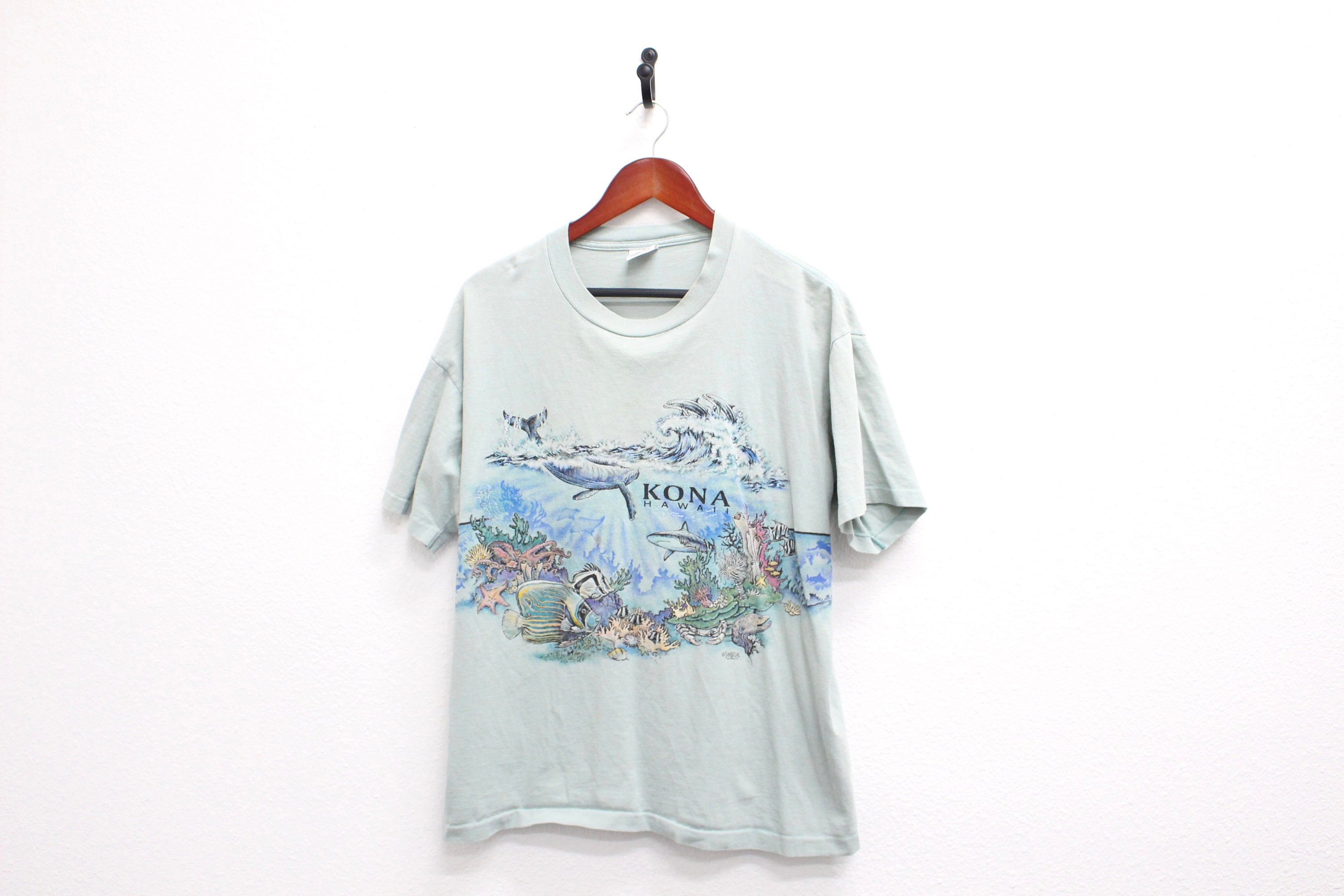 Buy Vintage Kona Hawaii San Segal T Shirt XL Online in India - Etsy