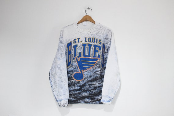 Custom St Louis Blues Unisex With Retro Concepts NHL Shirt Hoodie