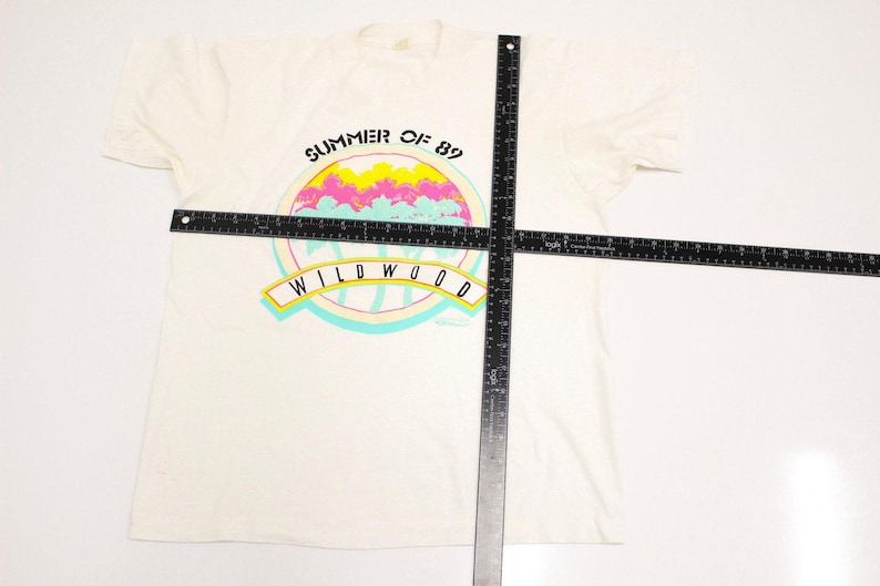 Vintage Wildwood Crest New Jersey Summer of 89 T Shirt Large image 8