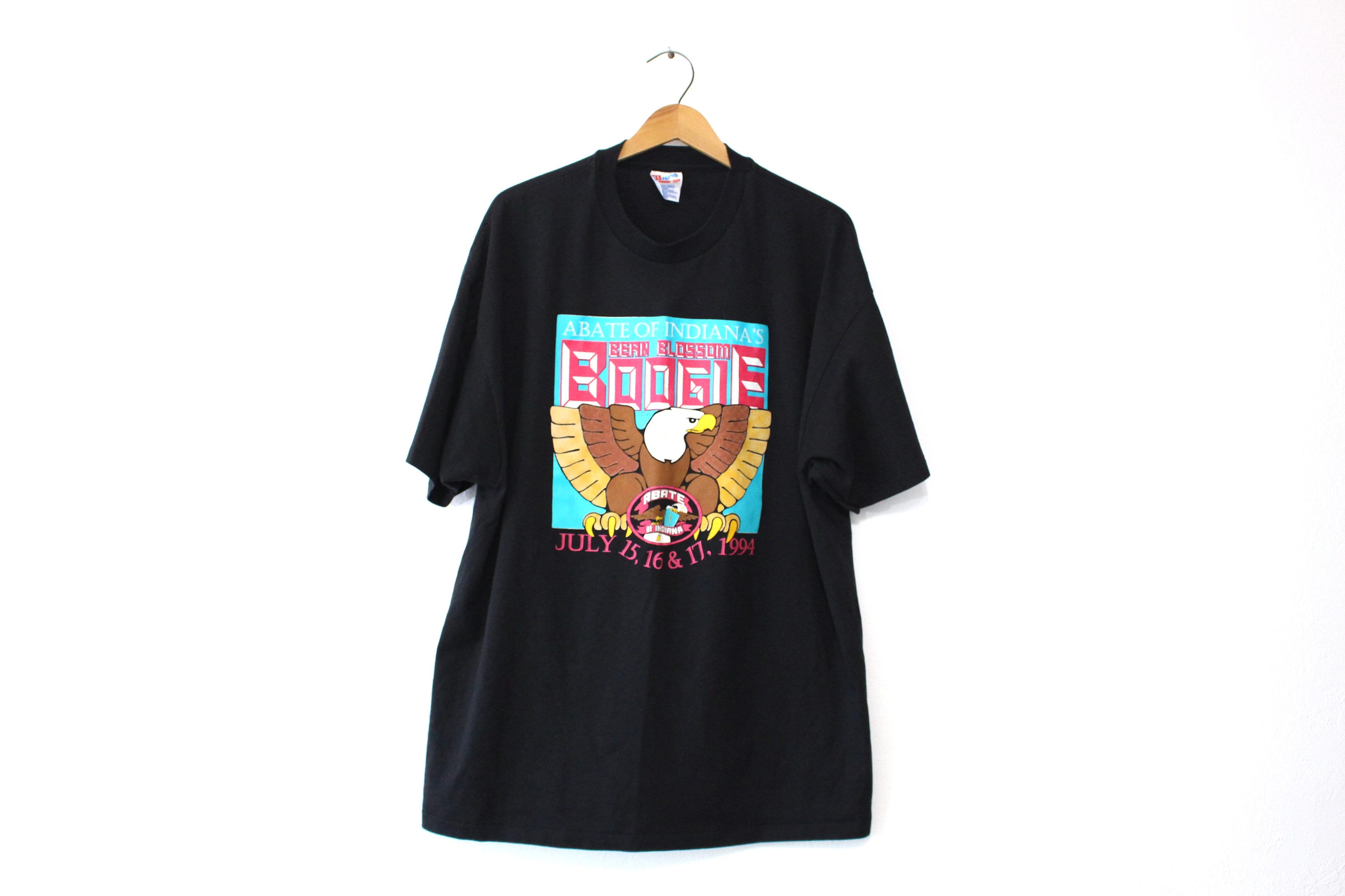 Vintage A.B.A.T.E Illinois Bean Blossom Boogie 1994 Bike Fest Etsy