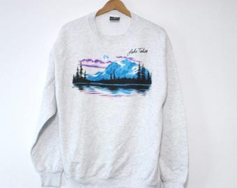 Vintage Lake Tahoe Sweatshirt XL