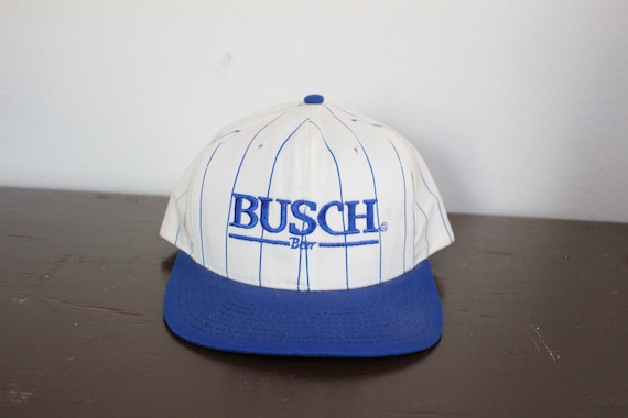 Vintage Busch Beer Snapback Hat