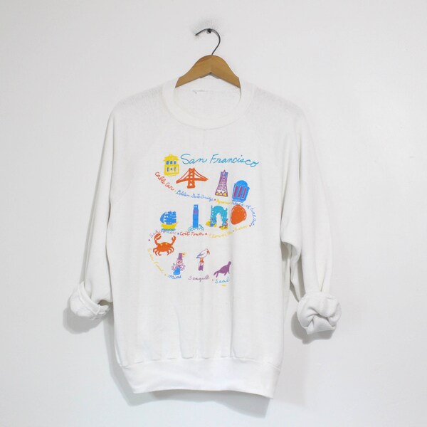 Vintage San Francisco California Sweatshirt Medium