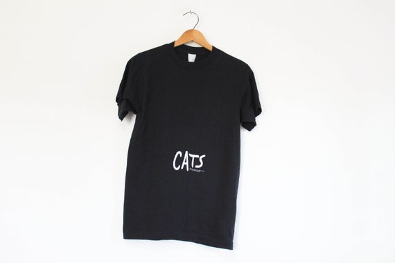 Vintage CATS Broadway Musical 1981 T Shirt Medium