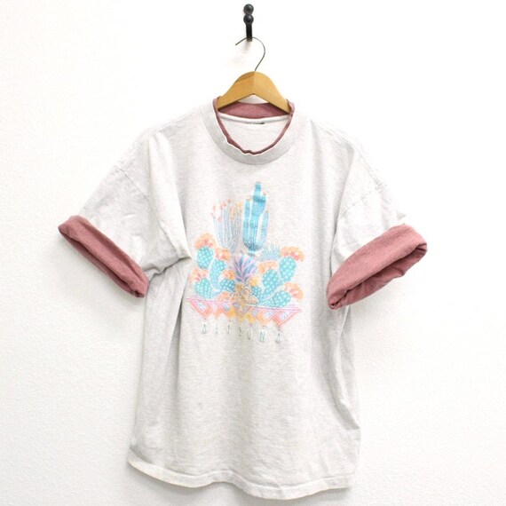 vintage cactus tee t - Gem