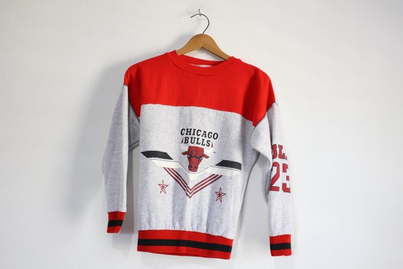 Vintage Kids Chicago Illinois Bulls Basketball Swe