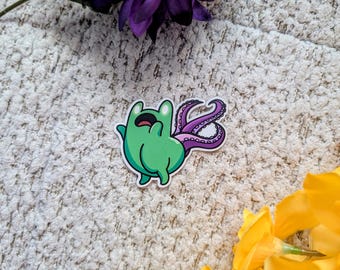 Pegatinas de ranas de clase de fantasía, vinilo mate para diario de juegos de rol de mesa, portátil y botella de agua.