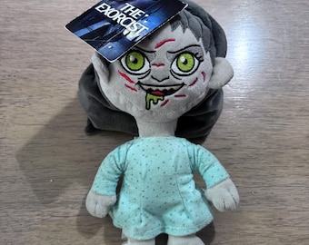 NWT New With Tags Exorcist Halloween Dog Toy Regan (Linda Blair) Soft Plush