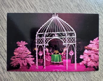 Vintage Kitschy MADONNA INN Motel Hotel Restaurant Bar Christmas 1969 Unpostcard