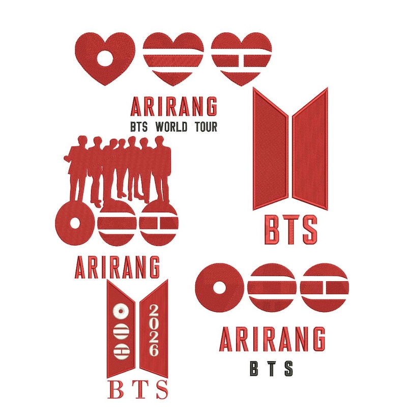 Bts Arirang Logo Shirt - Etsy
