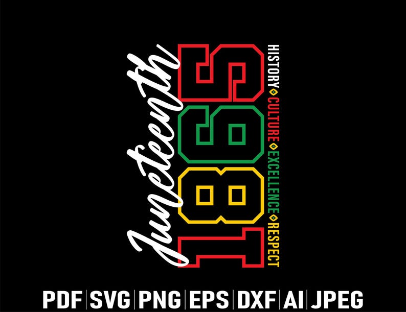 Juneteenth 1865 svg png, Juneteenth svg, African American svg, Juneteenth png, Juneteenth Shirt svg, Black Woman svg, Black History svg png image 3