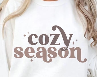 Temporada acogedora SVG, Temporada de otoño SVG, Acogedor SVG, Halloween SVG, Invierno SVG, Ambiente acogedor SVG, Otoño SVG, Otoño SVG, Navidad SVG, Archivo de corte Cricut