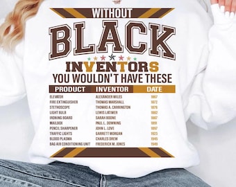 Without Black Inventors svg png, Black History Month PNG, Black Inventors History png, African American SVG, Black Culture, Black Excellence