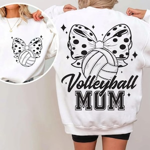 Volleybal moeder svg png, volleybal coquette svg png, volleybal mama svg, volleybal seizoen svg, volleybal moeder shirt png sublimatie ontwerp