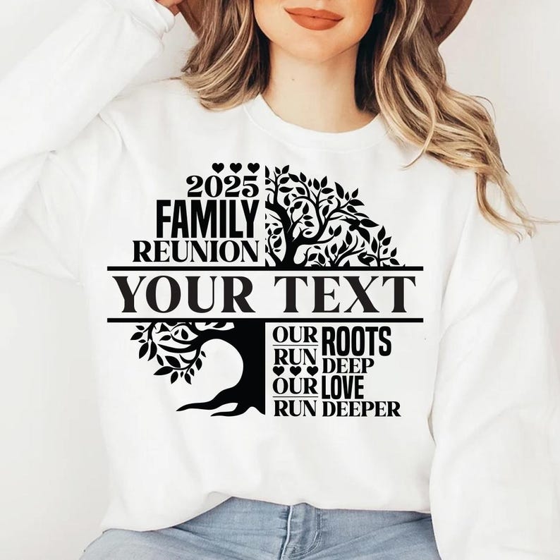 Custom Family Reunion Tree Svg Png, Family Reunion Shirt Png, Our Roots ...