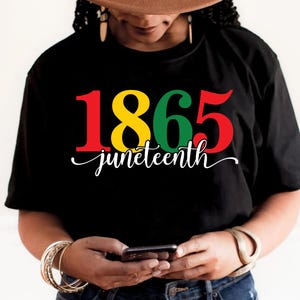1865年ジューンティーンスsvg png、黒人歴史svg、アフリカ系アメリカ人svg、ジューンティーンスシャツsvg、黒人女性svg、ジューンティーンス昇華pngカットファイル